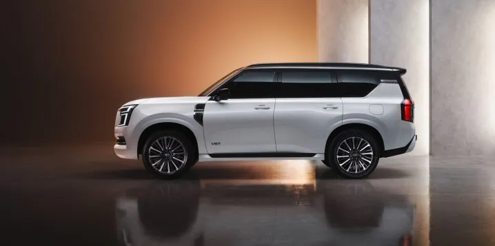 All New Nissan Patrol Side