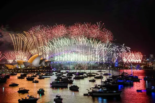 New Year’s celebrations in Sydney Australia