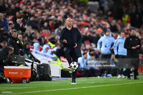 Slot named Guardiola as the best manager in the world (Photo by Justin Setterfield/Getty Images
