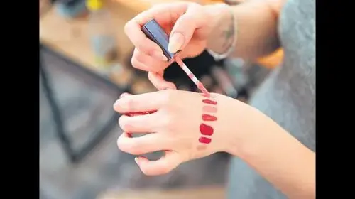 Online stores still haven’t got shade-matching right. So, a killer red lipstick is best bought in person. (SHUTTERSTOCK)