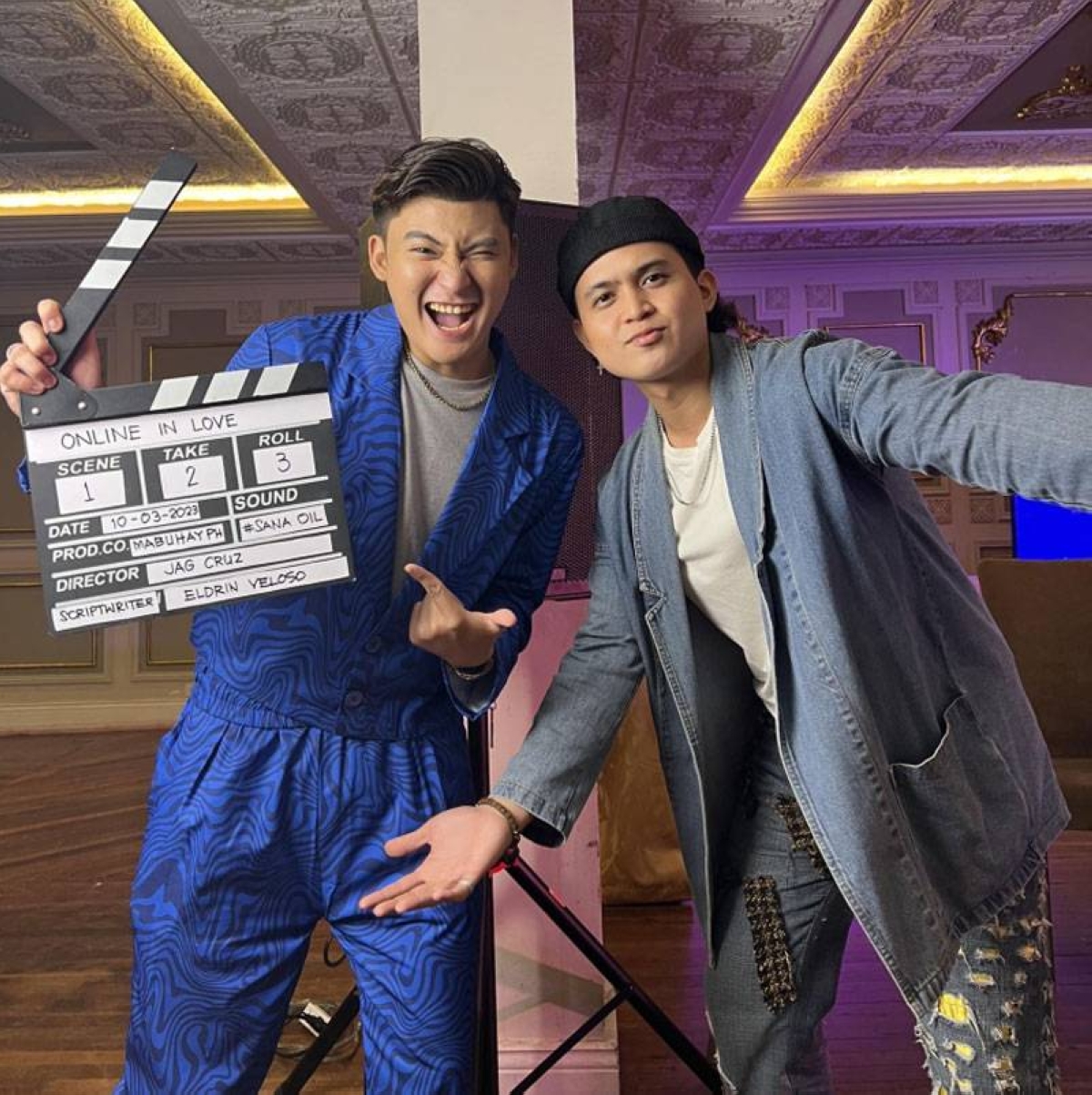 ‘Online In Love’ lead actors Daniel Bautista and Gab Rosales CONTRIBUTED PHOTOS/JOEL MANIQUIS